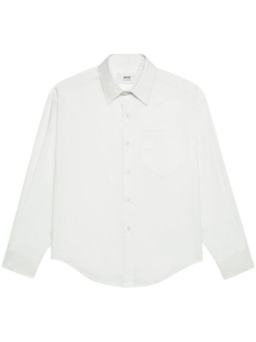 Cotton shirt AMI PARIS | USH116CO0045100